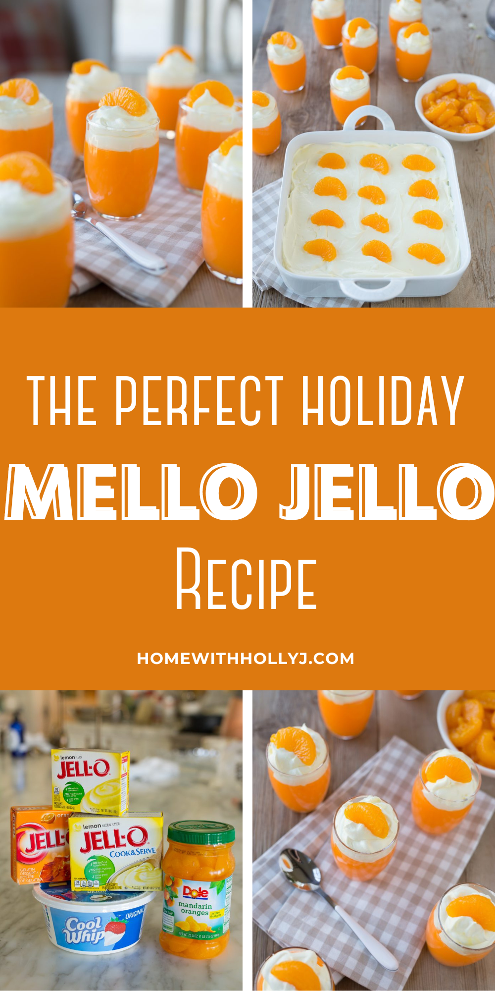 Sharing how to make this lemony Mello Jello holiday jello recipe for the whole family to enjoy! Perfect recipe for the holidays.
