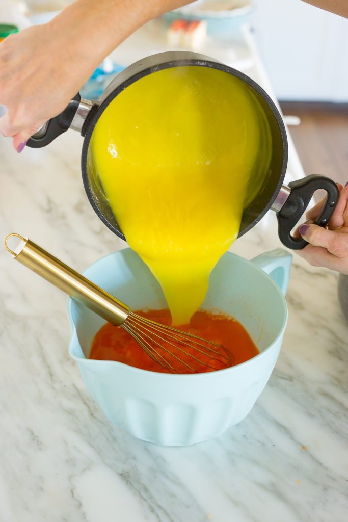 orange jello lemon pudding