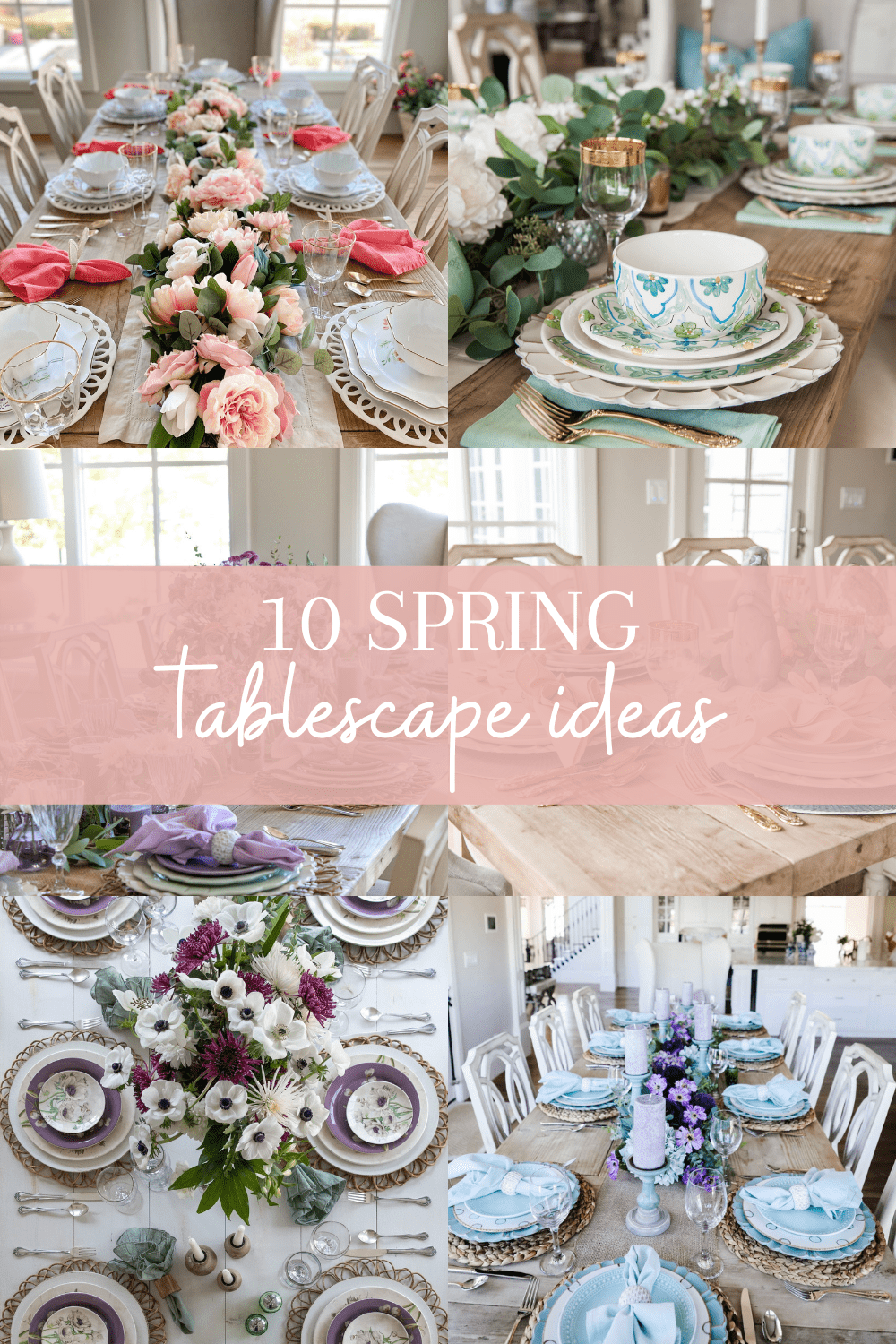 spring tablescape ideas