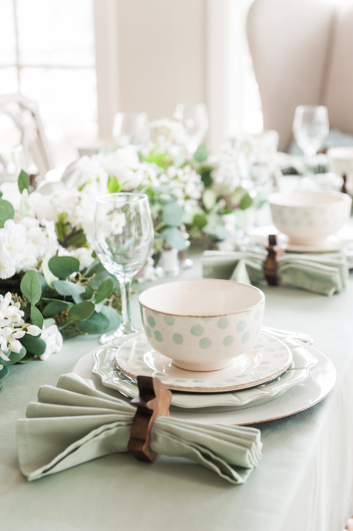 Spring Themed Table Settings | Home with Holly J