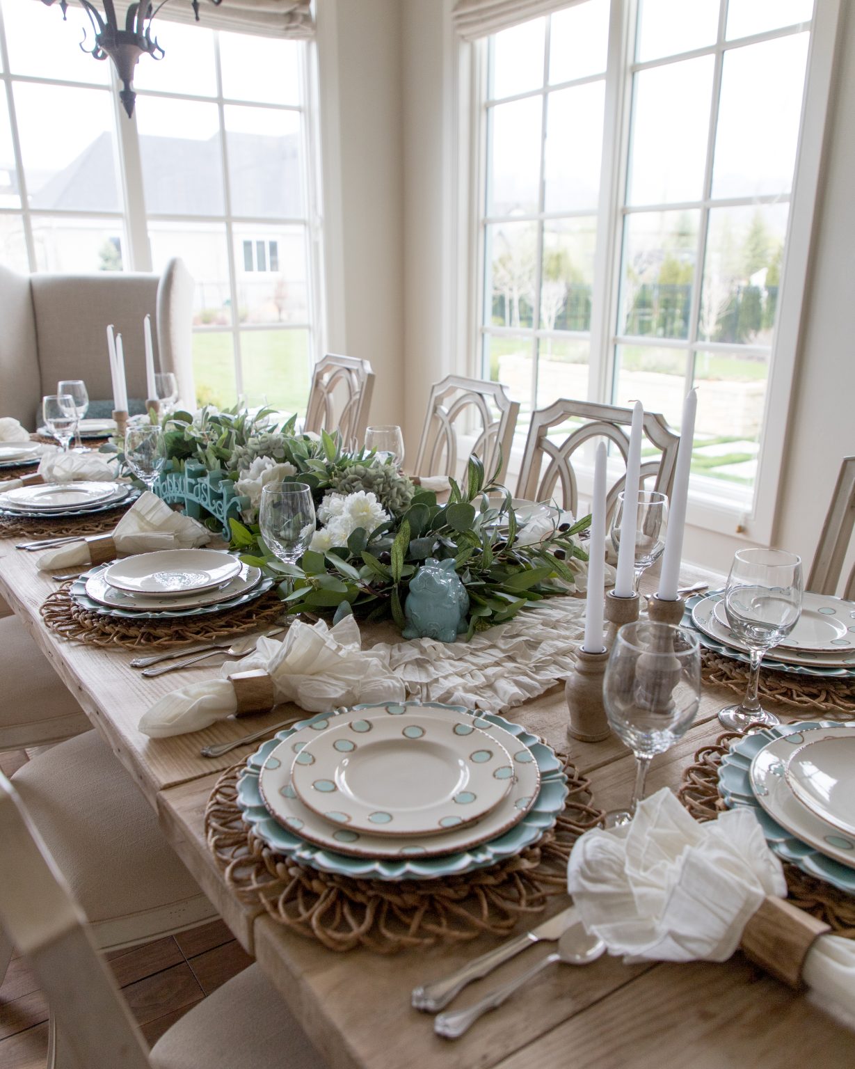 Beautiful Easter Tablescape Inspiration | Home with Holly J