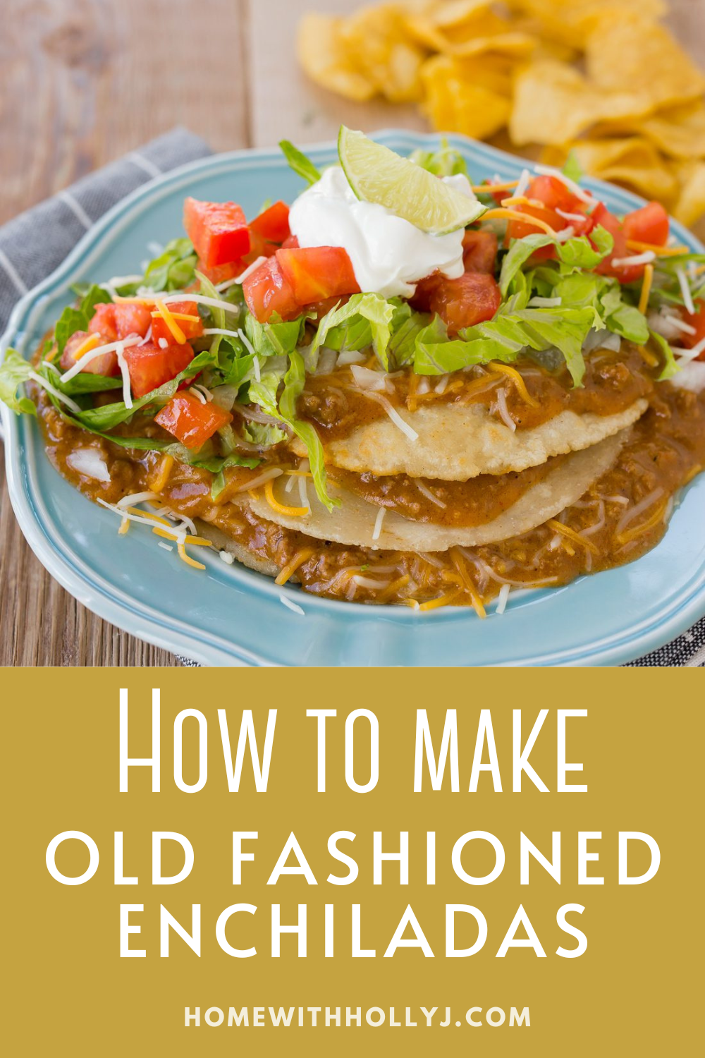 Learn how to make this easy and delicious New Mexican version. Get the family recipe for old fashioned enchiladas!