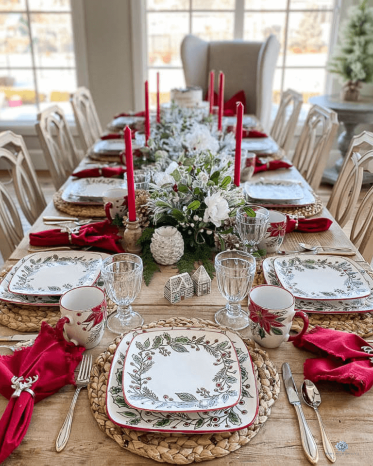 Lavender and Mint Green Tablescape - Home With Holly J