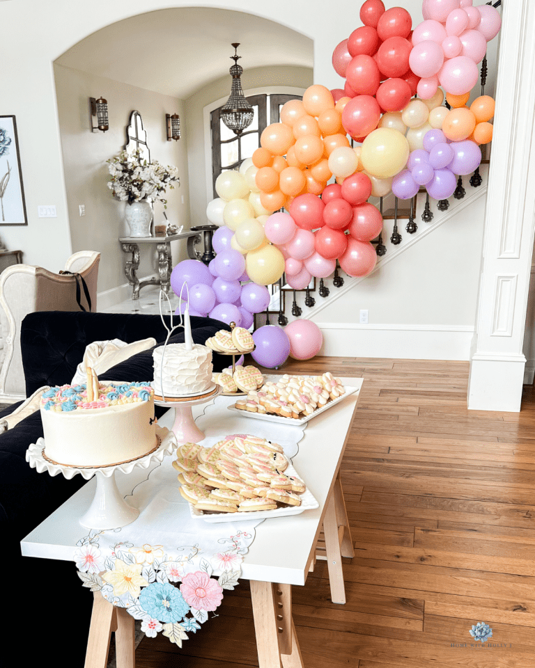 bunny themed birthday party