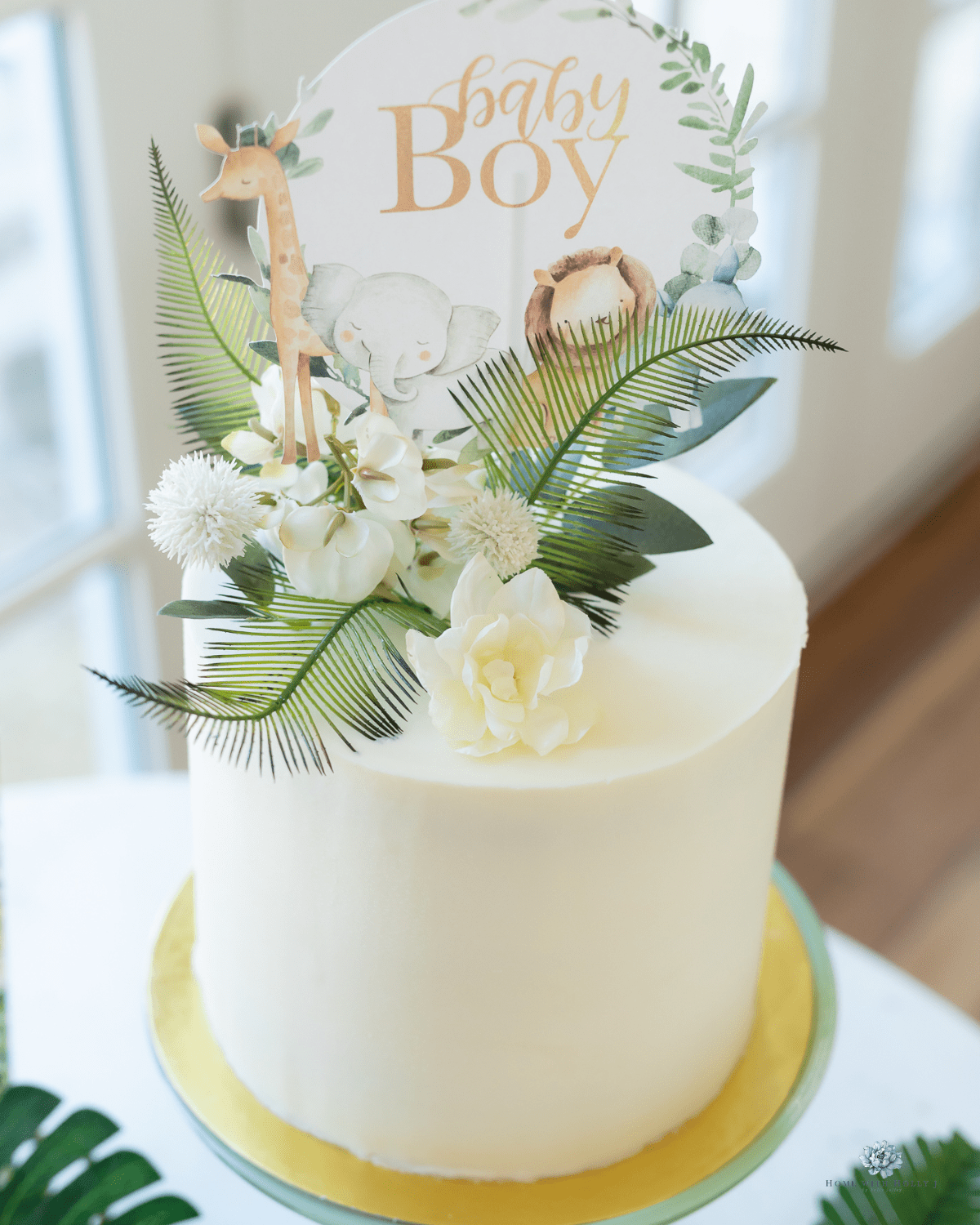 jungle theme baby shower featured