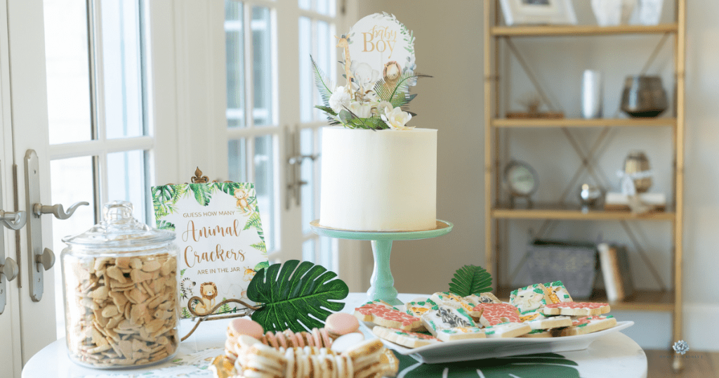 Safari baby shower ideas best sale for boy