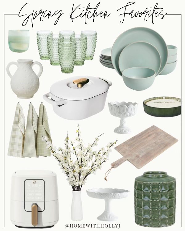 Geen and Gold St. Patrick's Day Kitchen - Home With Holly J