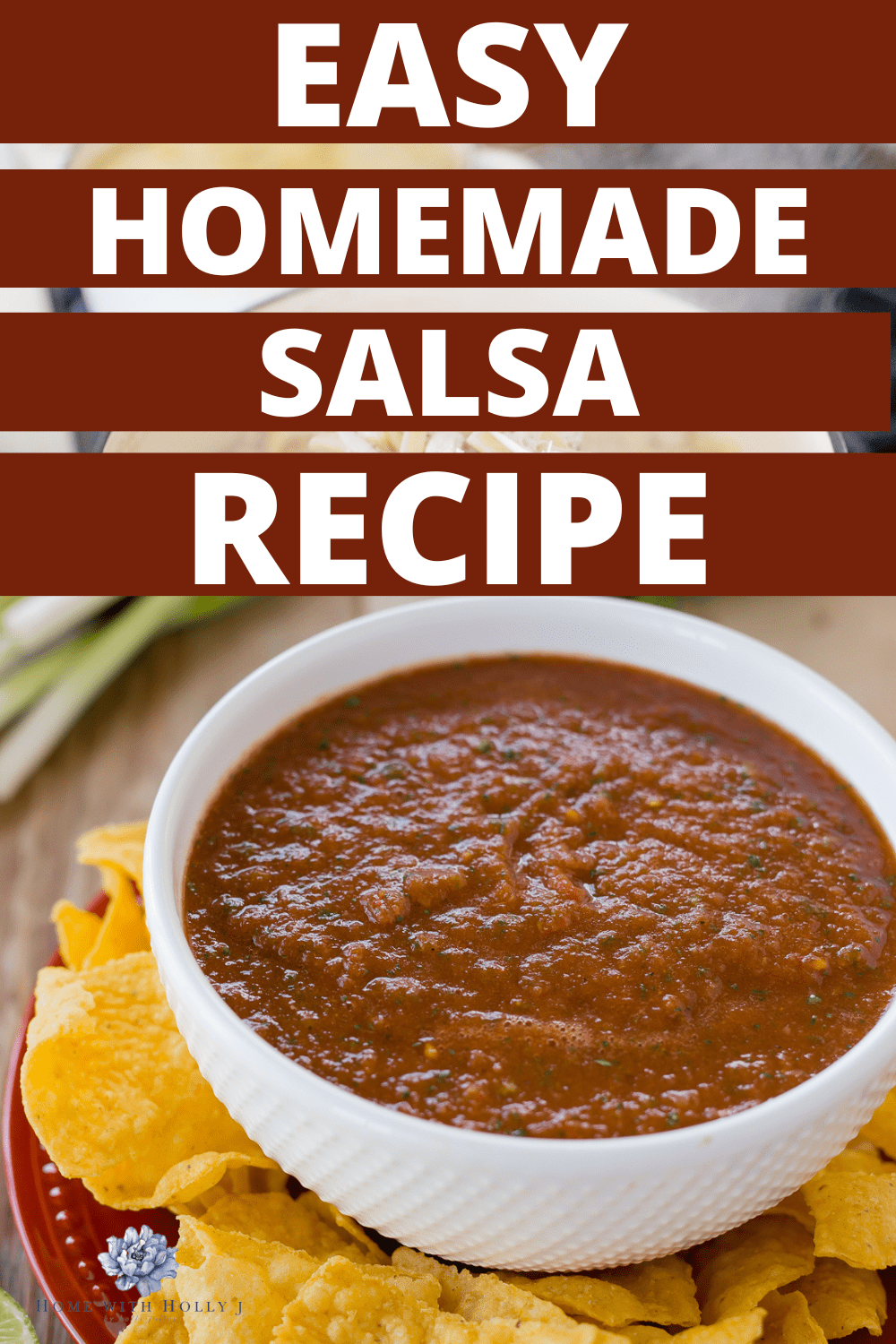 Make a delicious, crowd-pleasing salsa with only 7 simple ingredients in under 10 minutes! Get the recipe now!