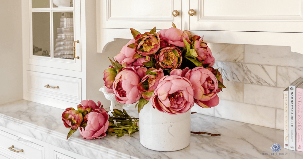 Mauve Peony Floral Arrangement