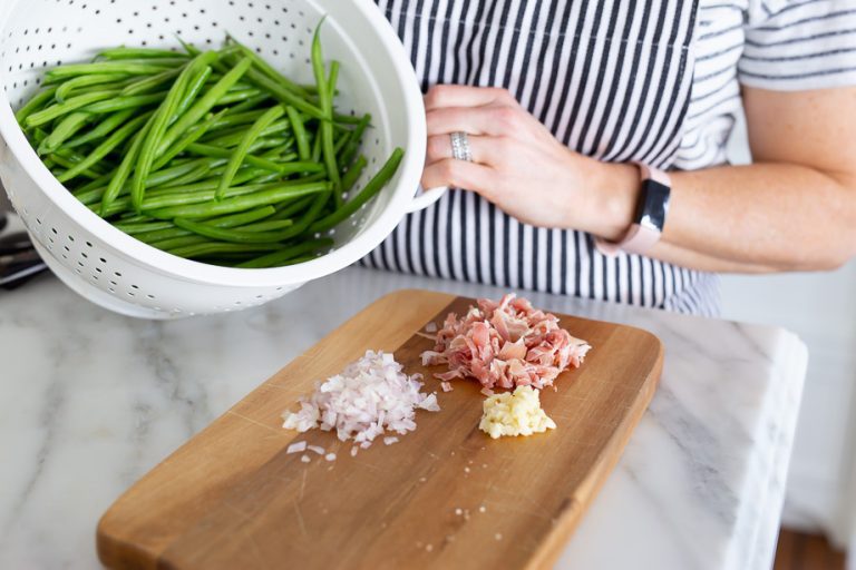 Green Beans with Pancetta Recipe Home With Holly J