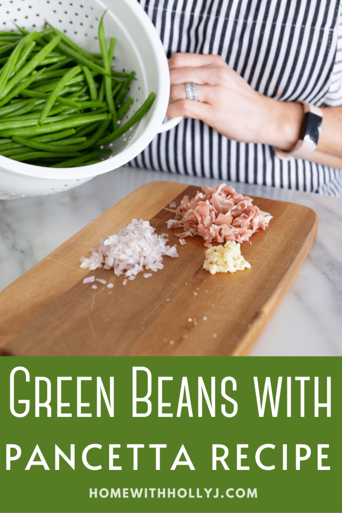 Green Beans with Pancetta