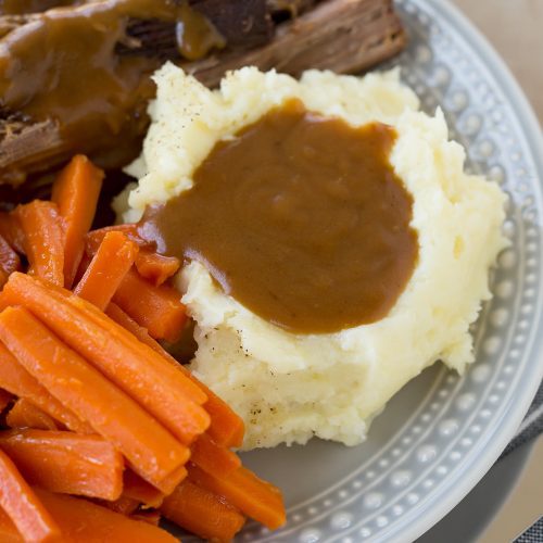 Homemade Brown Gravy Recipe Home With Holly J