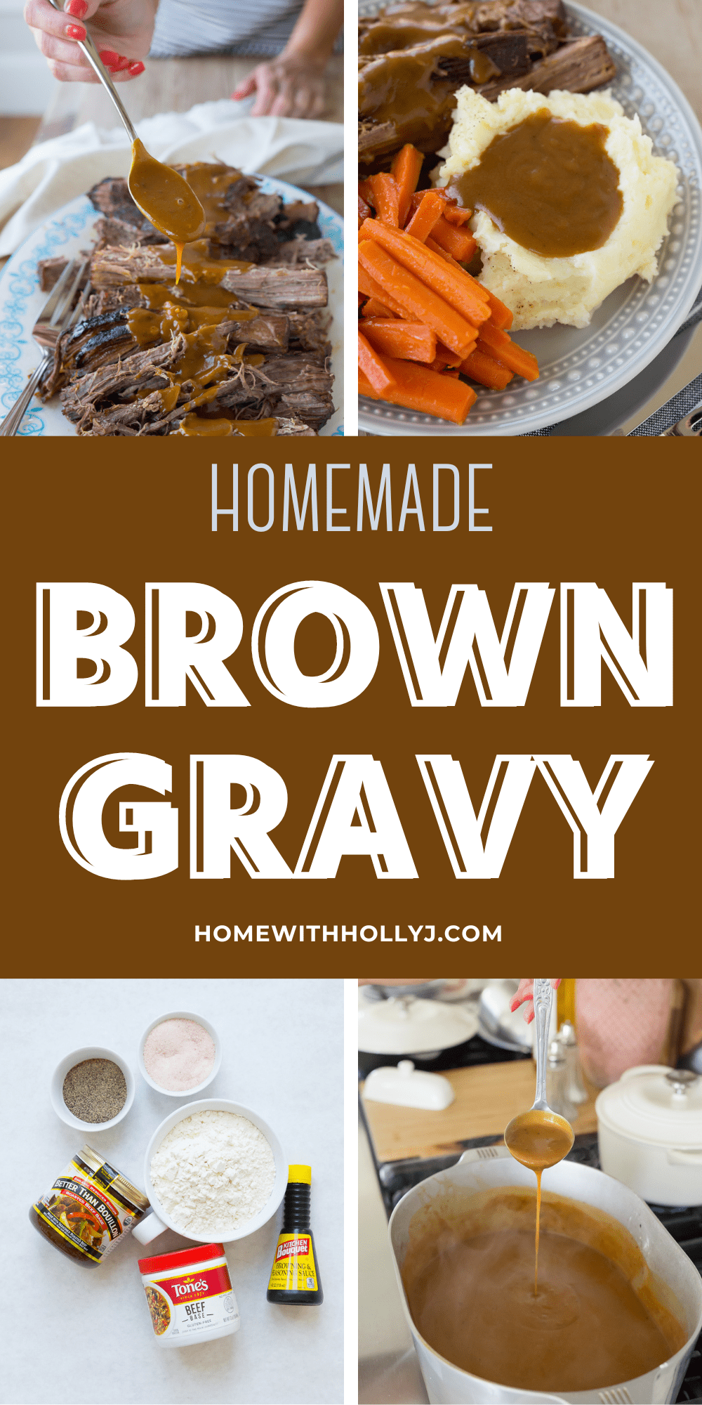 Looking for an easy homemade brown gravy recipe that's packed with flavor? Look no further! Follow these step-by-step instructions.