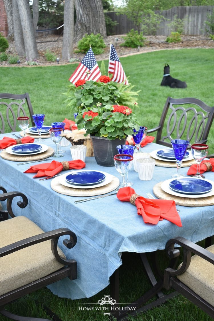 Easy Patriotic Decorating Ideas - Home With Holly J