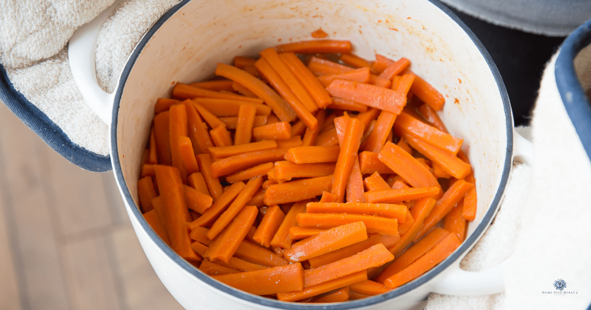 Brown Sugar and Butter Carrots Home With Holly J