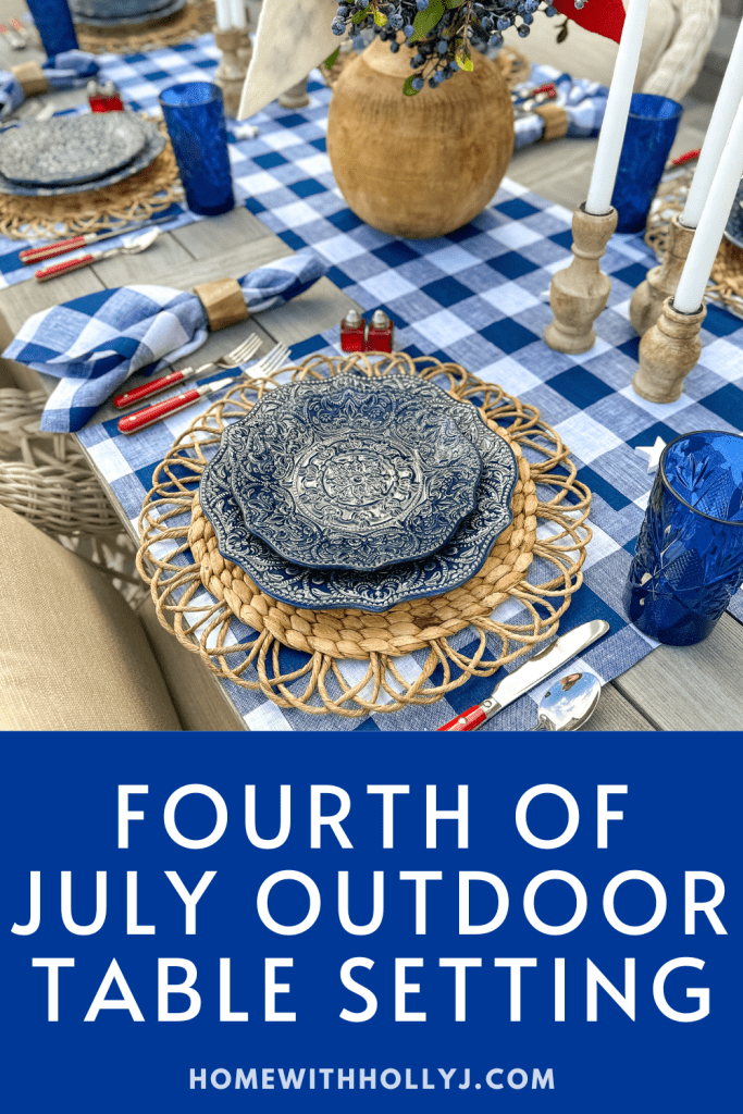 Fourth of July Table Settings