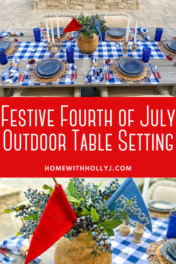 Fourth of July Table Settings