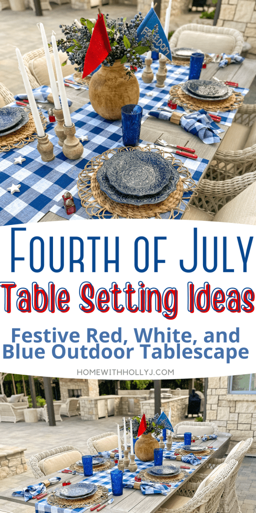 Fourth of July Table Settings