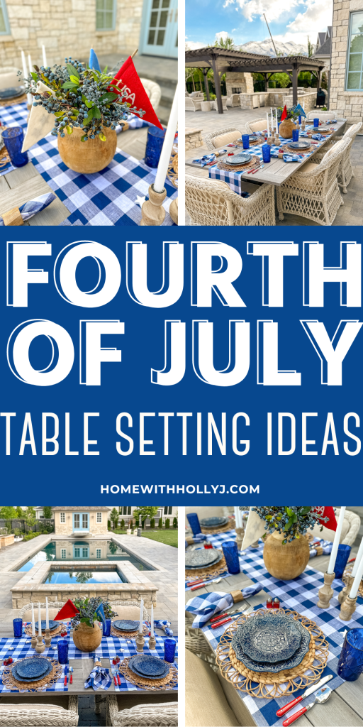 Fourth of July Table Settings