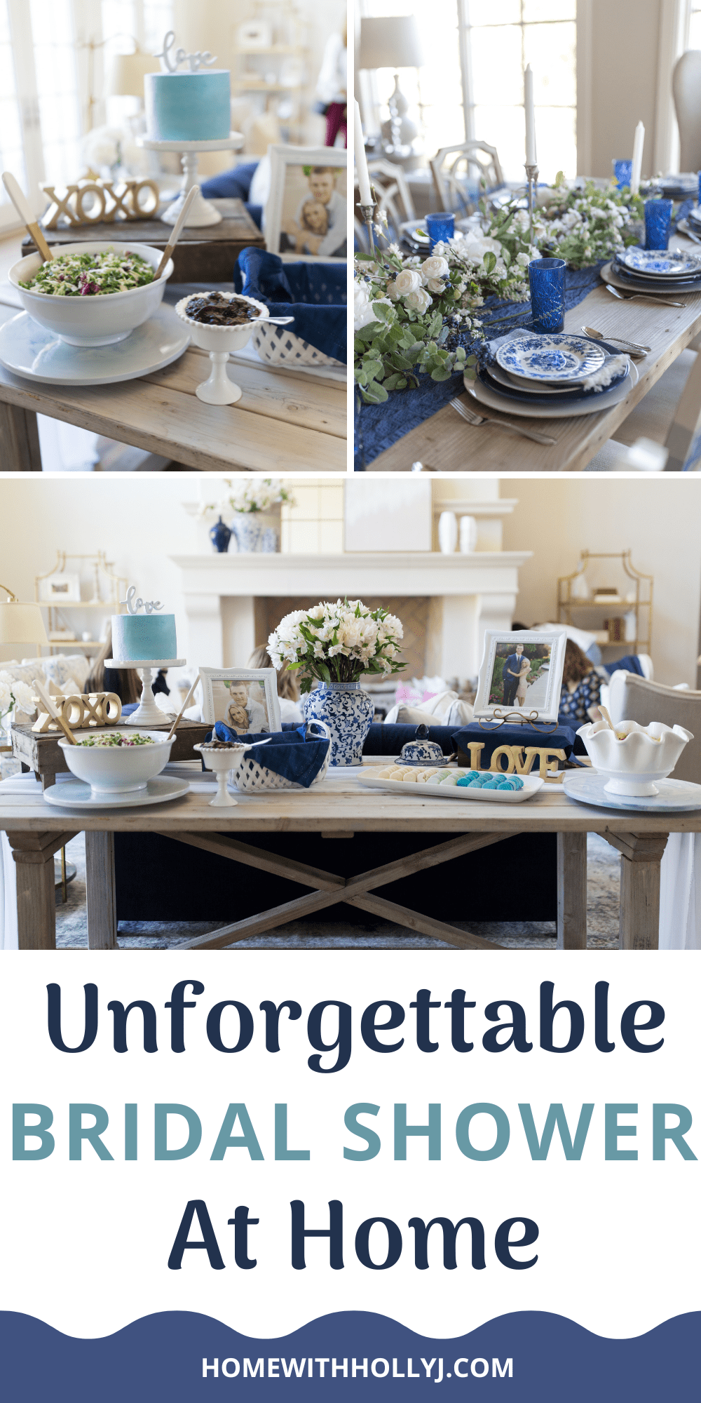 Unforgettable Bridal Shower Ideas at Home - Home With Holly J