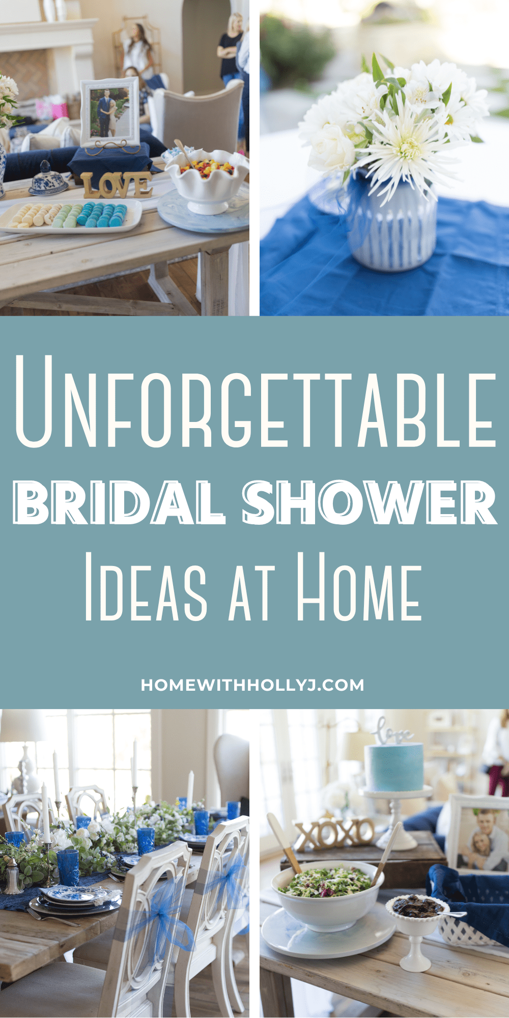 Unforgettable Bridal Shower Ideas at Home - Home With Holly J