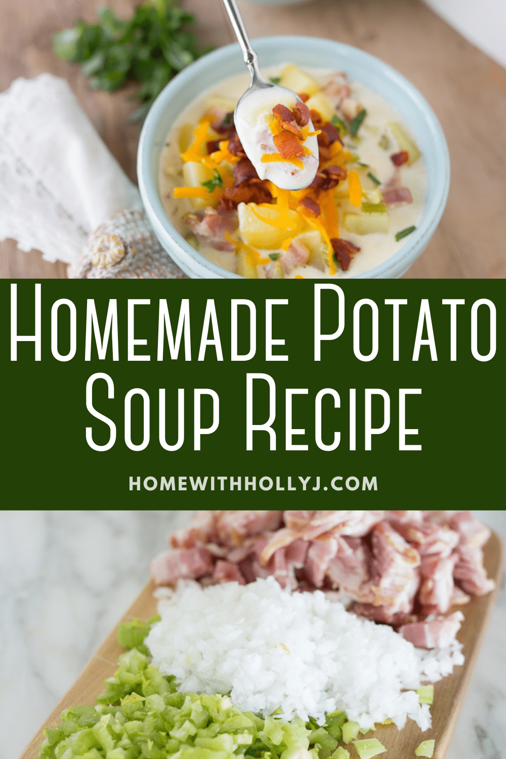 Indulge in a comforting bowl of homemade potato soup with our delicious recipe that is sure to please. Get the recipe here.