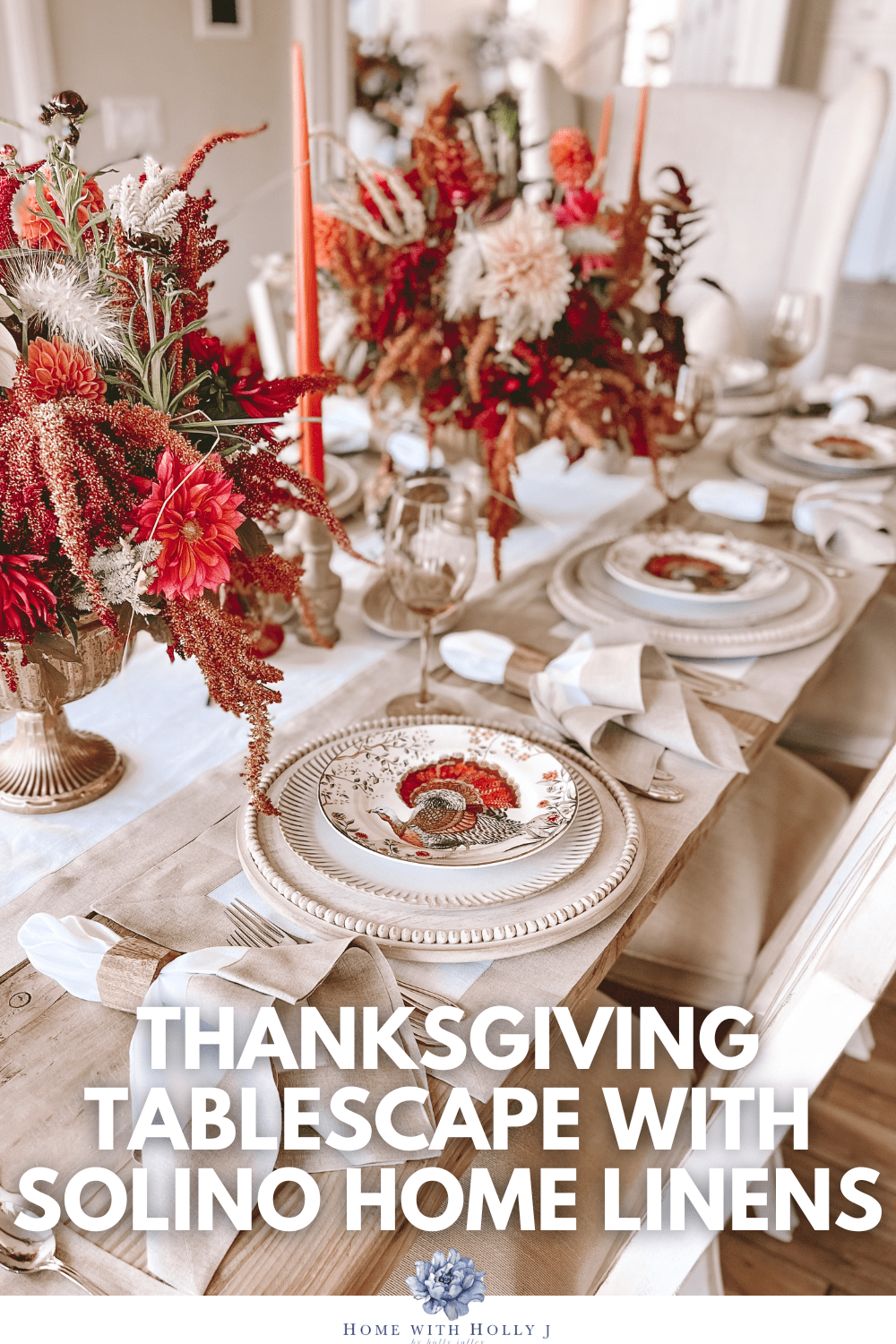Set the mood for your Thanksgiving celebration with Solino Home's stunning linens, turning an ordinary table into a visual masterpiece. Learn more.
