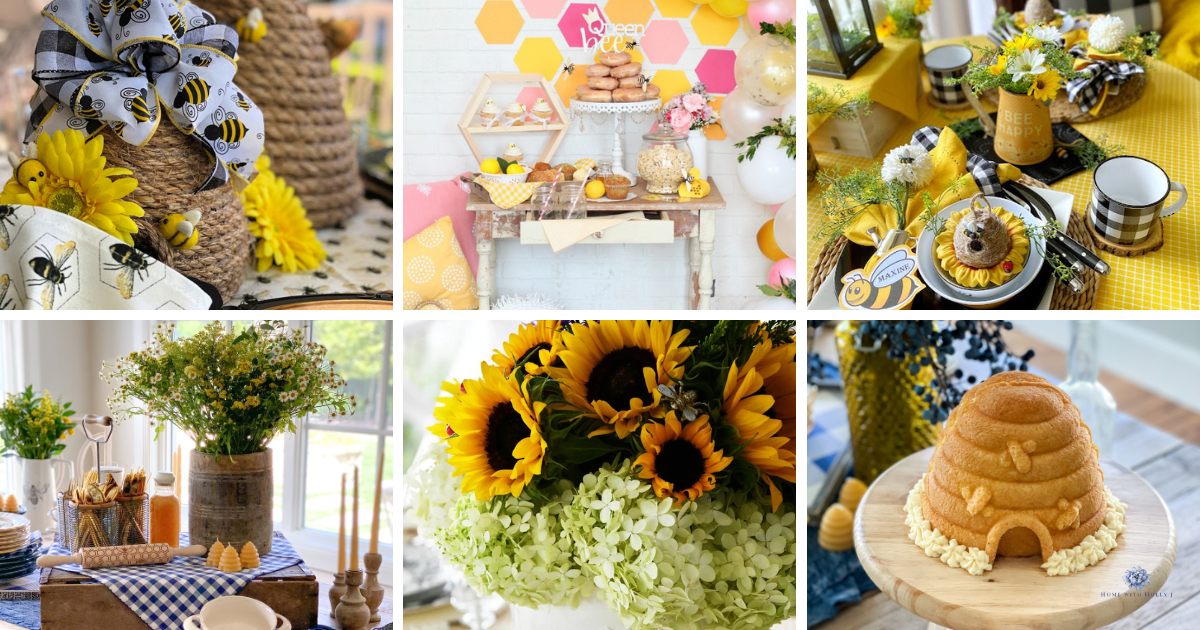 How to Plan A Bee-utiful Bee Themed Party - Giggles Galore
