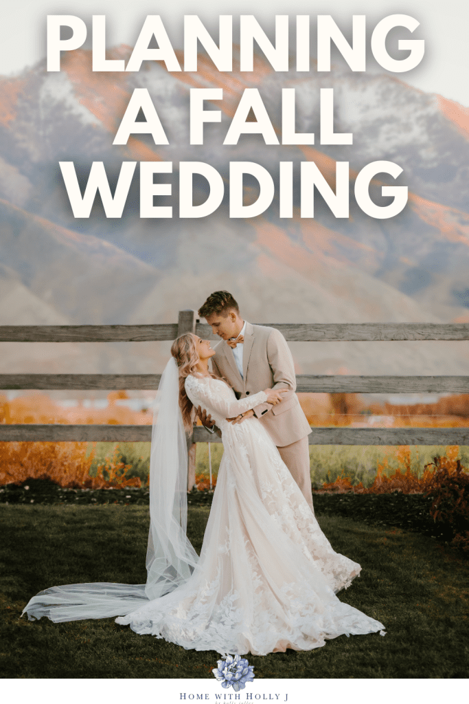 planning a fall wedding