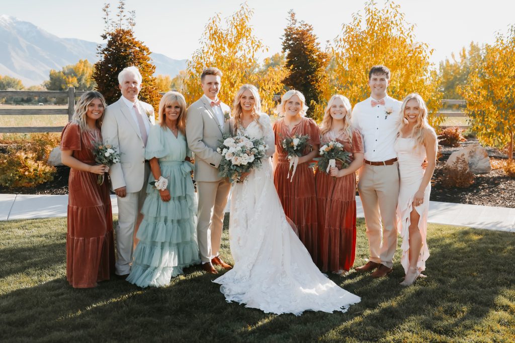 Planning a fall wedding - family
