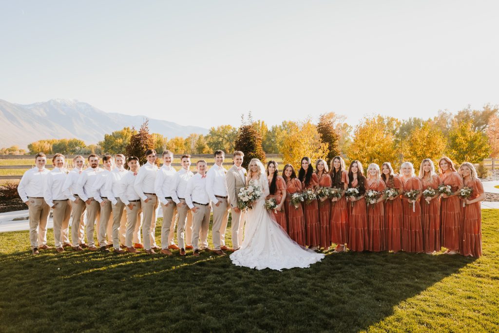 Planning a fall wedding - bridal party
