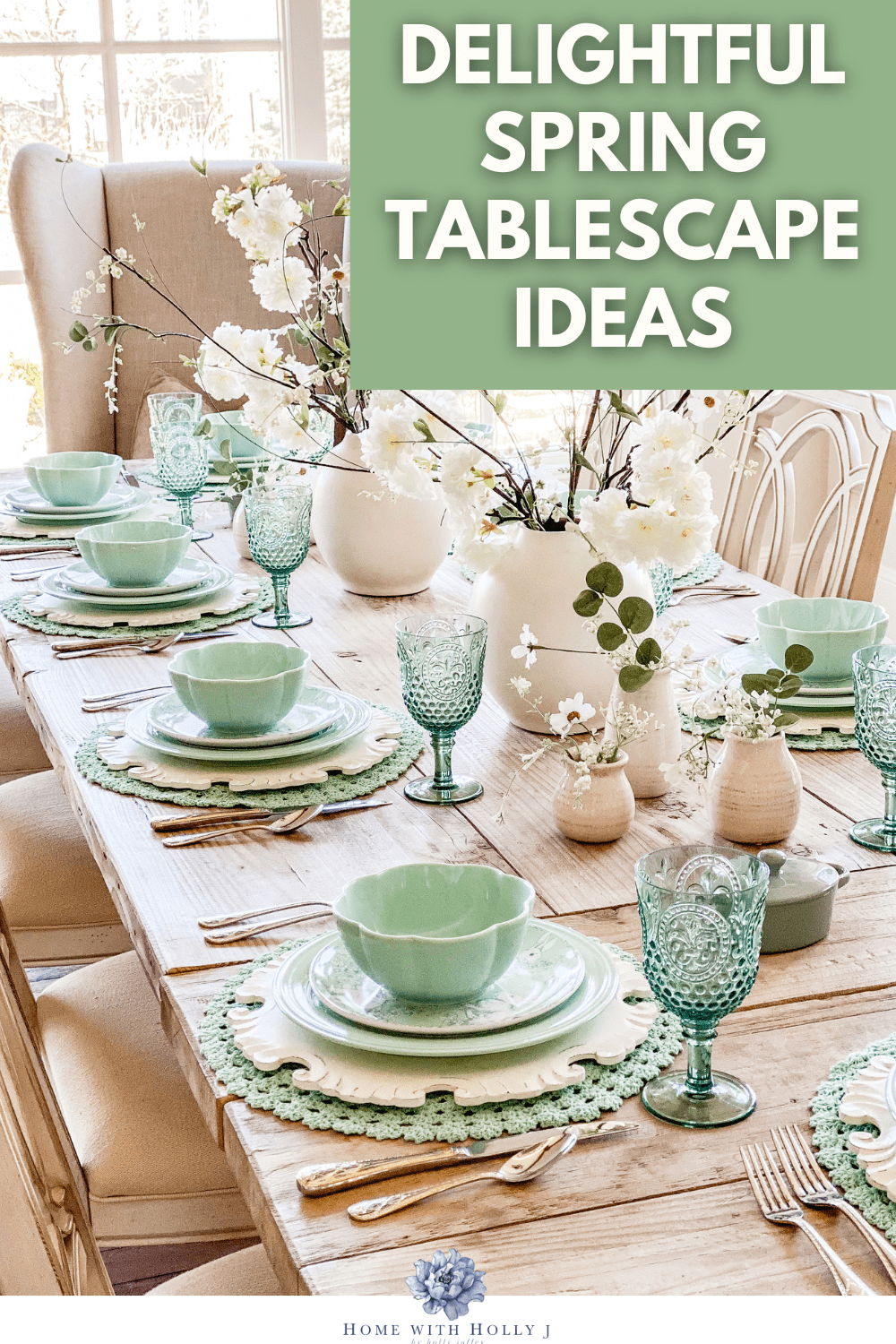 Find the perfect spring tablescape ideas to use this Easter and beyond for a beautiful presentation. Learn how here.