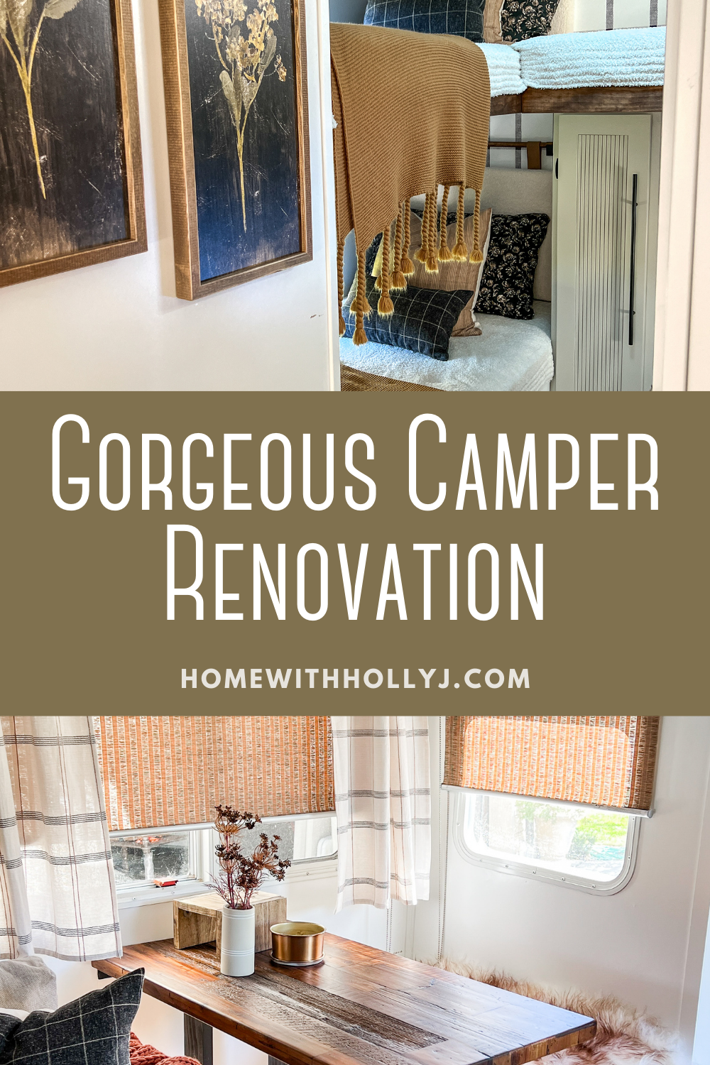 What to do for your anniversary when your spouse has everything? Check out this camper renovation for the ultimate 30th anniversary gift.