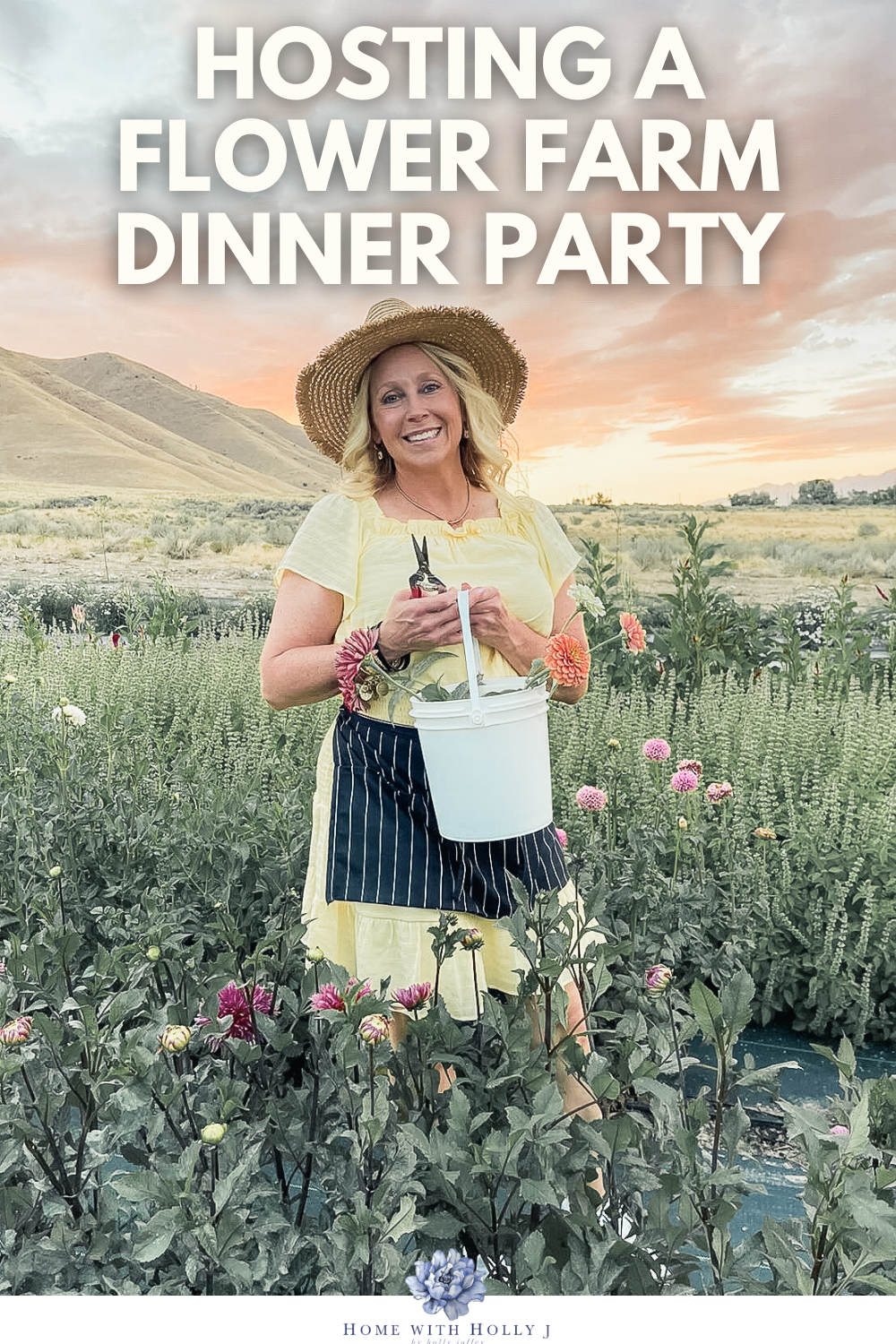 Discover the enchanting Chateau Monette Flower Farm in Payson, Utah. Join us for inspiration on hosting a beautiful flower farm dinner party.