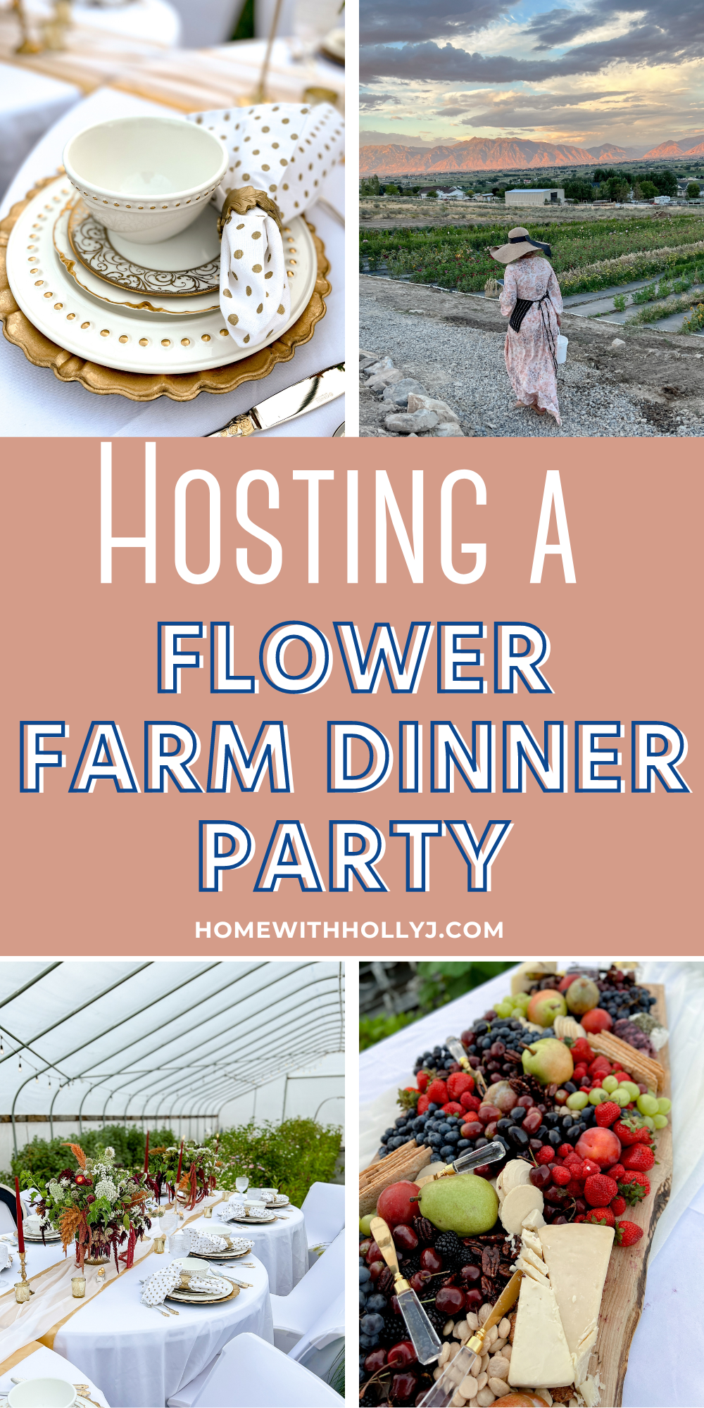 Discover the enchanting Chateau Monette Flower Farm in Payson, Utah. Join us for inspiration on hosting a beautiful flower farm dinner party.