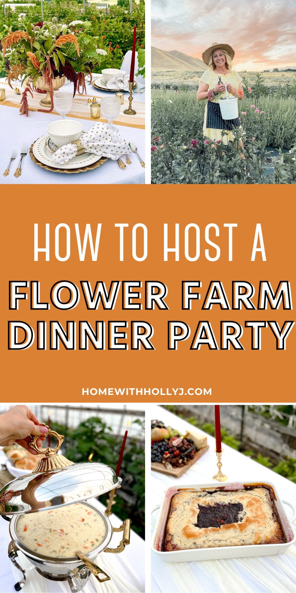 Discover the enchanting Chateau Monette Flower Farm in Payson, Utah. Join us for inspiration on hosting a beautiful flower farm dinner party.