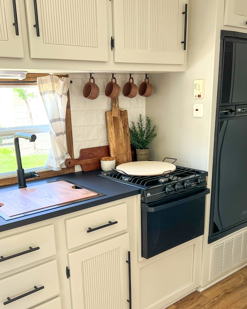 camper kitchen renovation