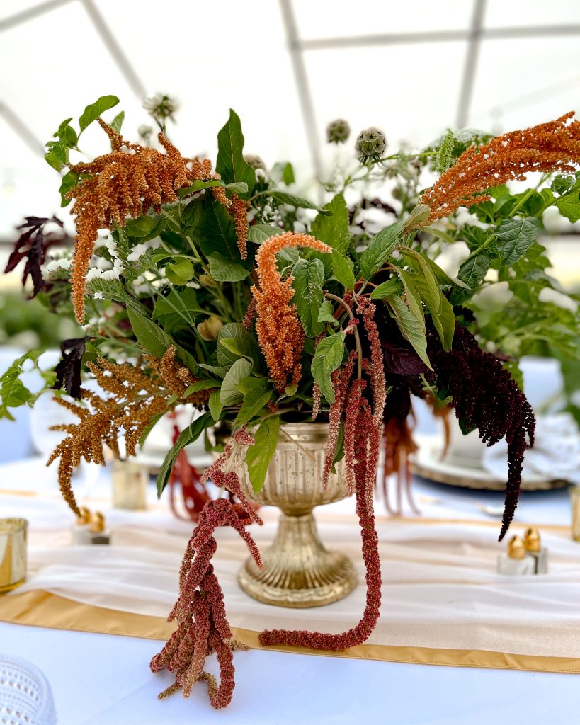 floral centerpiece