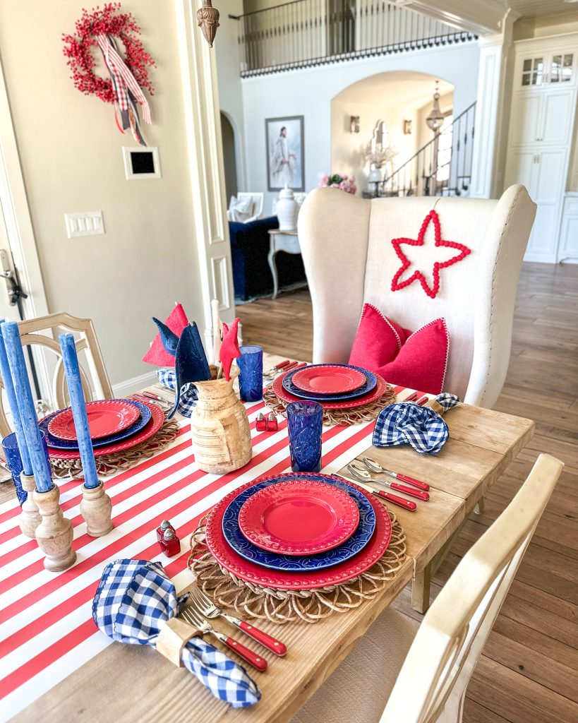 Fourth of july table