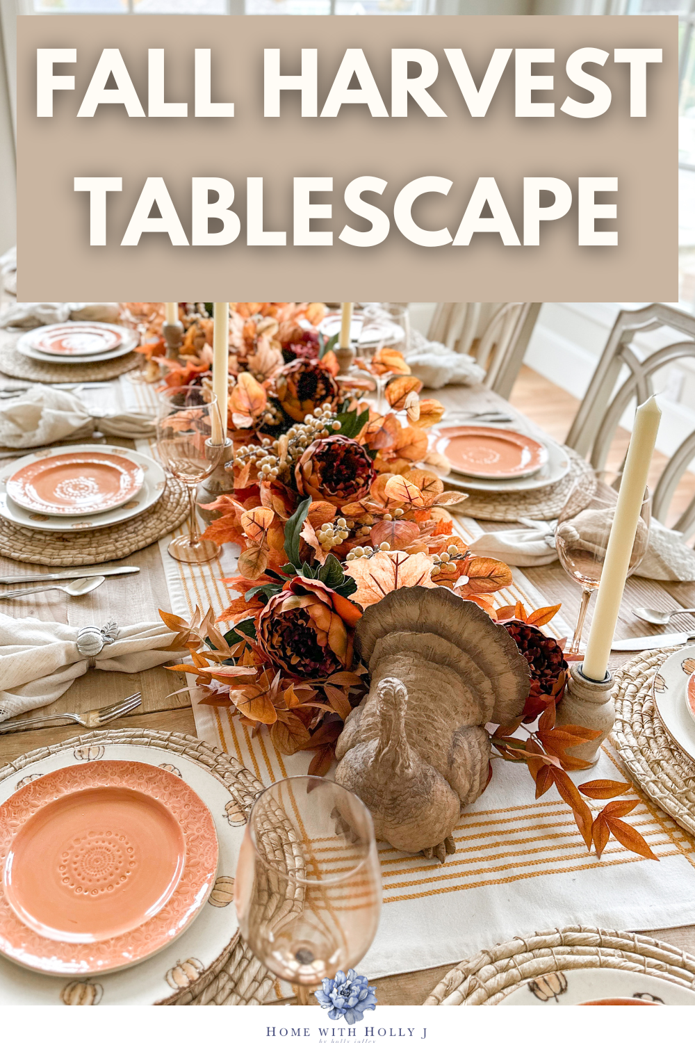 Fall Harvest Tablescape