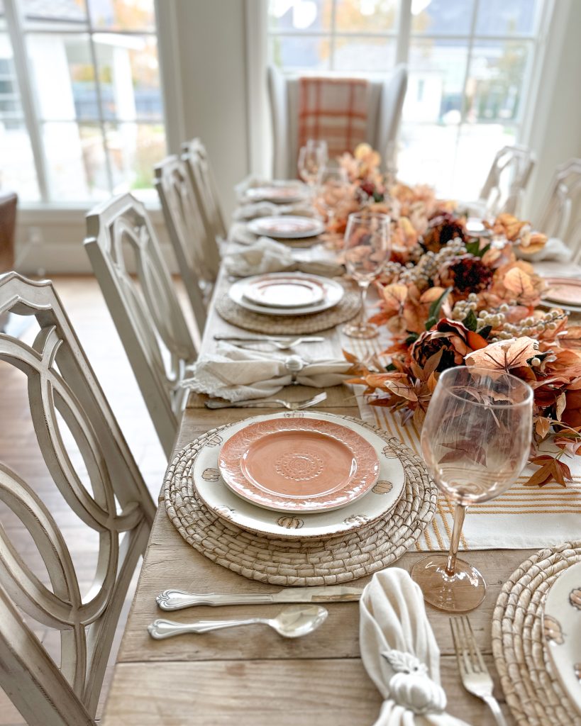 fall place setting