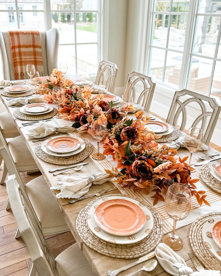 Fall Harvest Tablescape