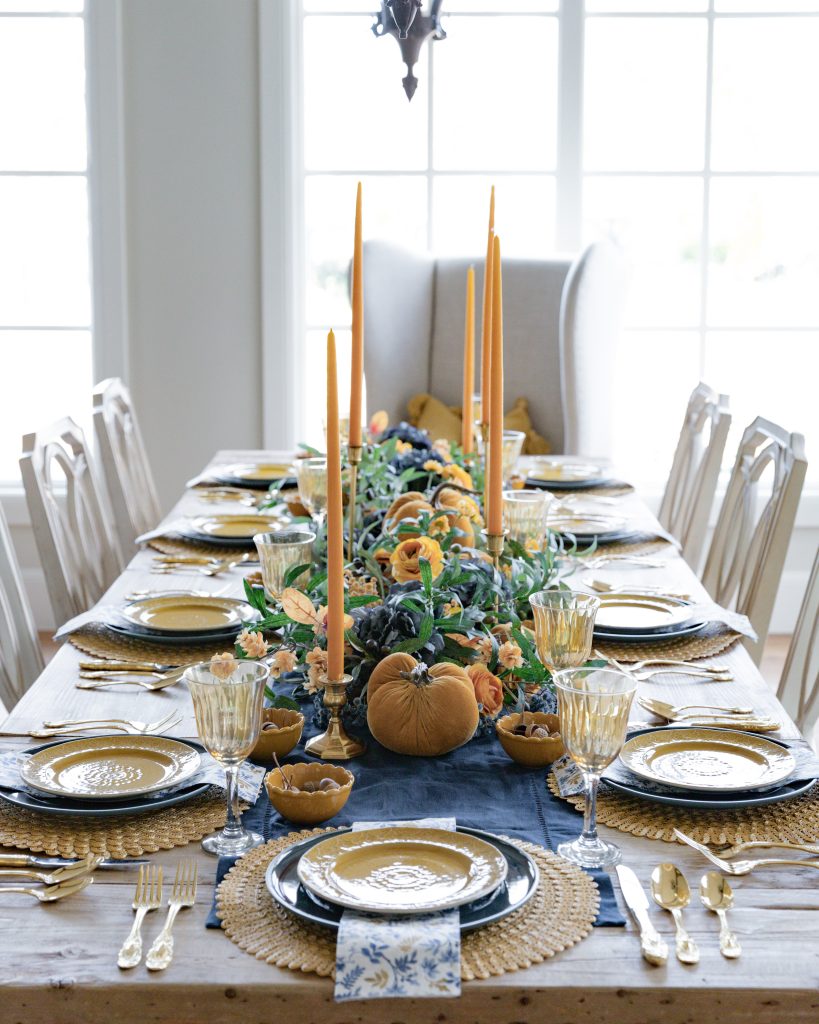 fall thanksgiving table decor