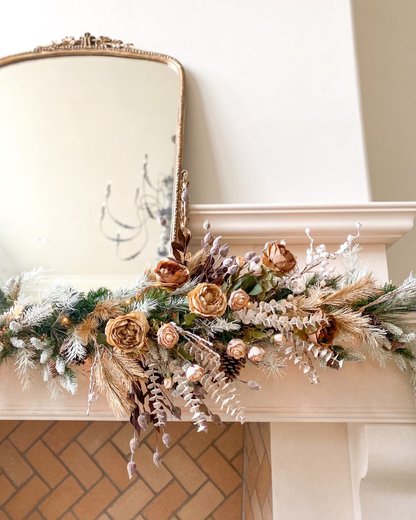 christmas mantle decor
