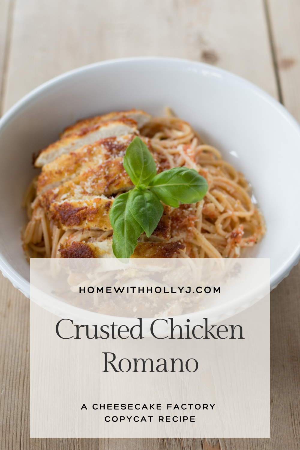 This Crusted Chicken Romano is my version of the Cheesecake Factory recipe and it's absolutely delicious! The chicken breast is breaded and fried to crispy perfection, making it a fantastic option for weeknight dinners as it takes less than 30 minutes to make.