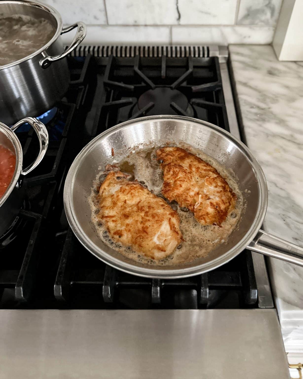 Crusted Chicken Romano Recipe - Cheesecake Factory Copycat - Home With ...