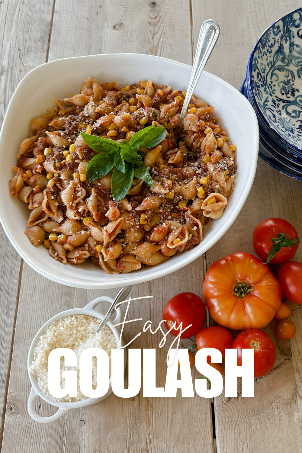 Easy Goulash Recipe with Fresh or Canned Tomatoes