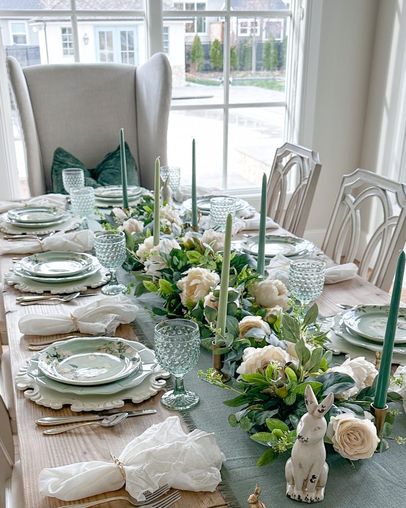 spring table decor