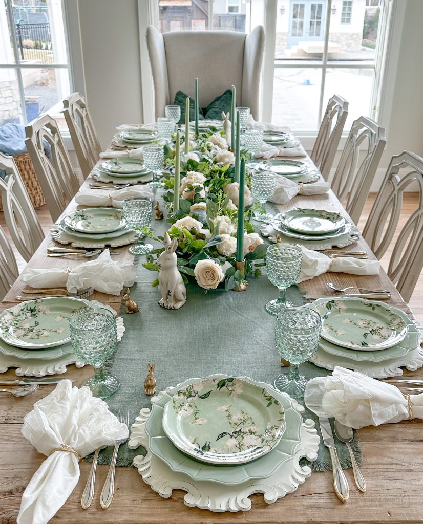 art inspired table decor