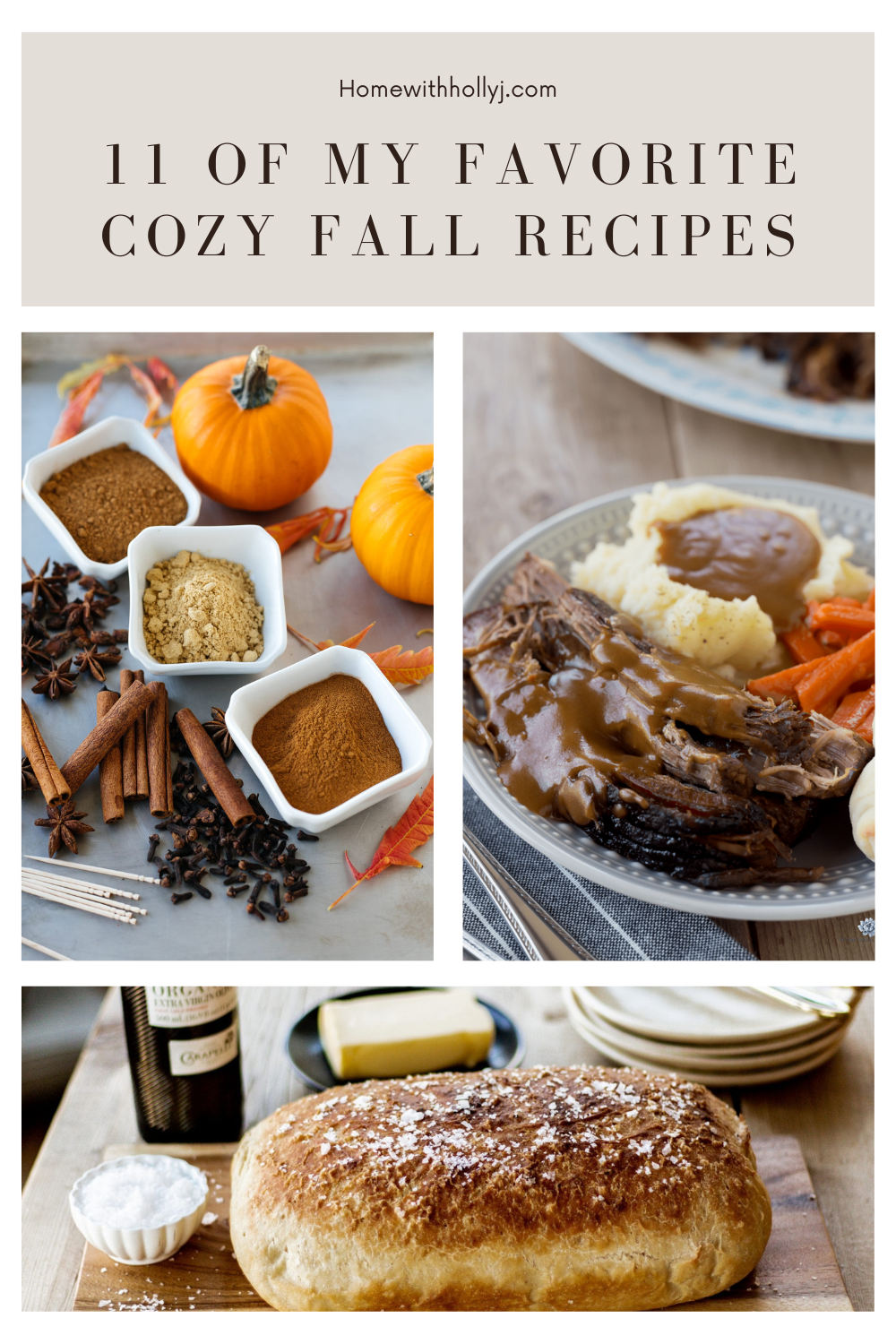 My Favorite Fall Recipes: Comfort Food for Cozy Days 🍂